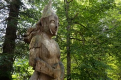 Il Guardiano del Lago di Tovel (TN) - Albero Intagliato