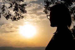 Ragazza al Tramonto - Torre Alfina (VT)