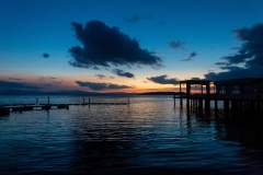 Tramonto sul Lago Trasimeno (PG) - Ora Blu