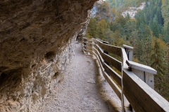 Dettaglio del Percorso nella Roccia (TN)